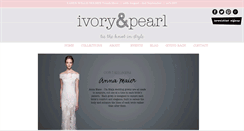 Desktop Screenshot of ivoryandpearl.com